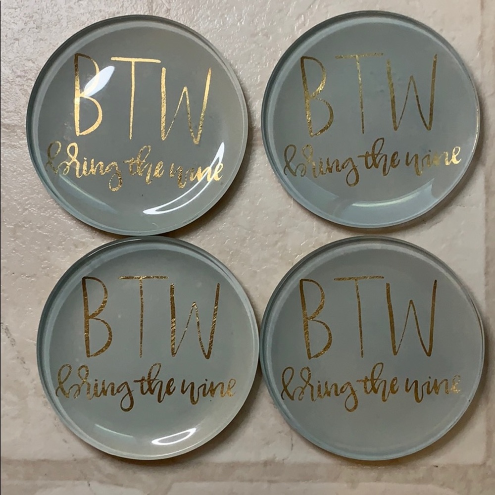 Nordstrom Home Bring The Wine Coasters (4)